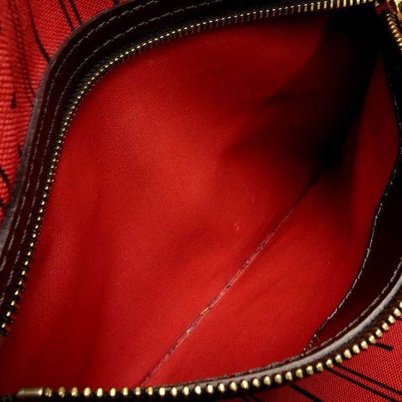 Louis Vuitton Damier Neverfull PM Ebene Tote Bag Brown - Picture 6 of 7